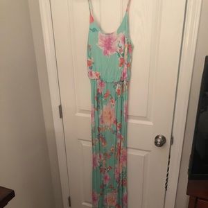 Floral maxi dress